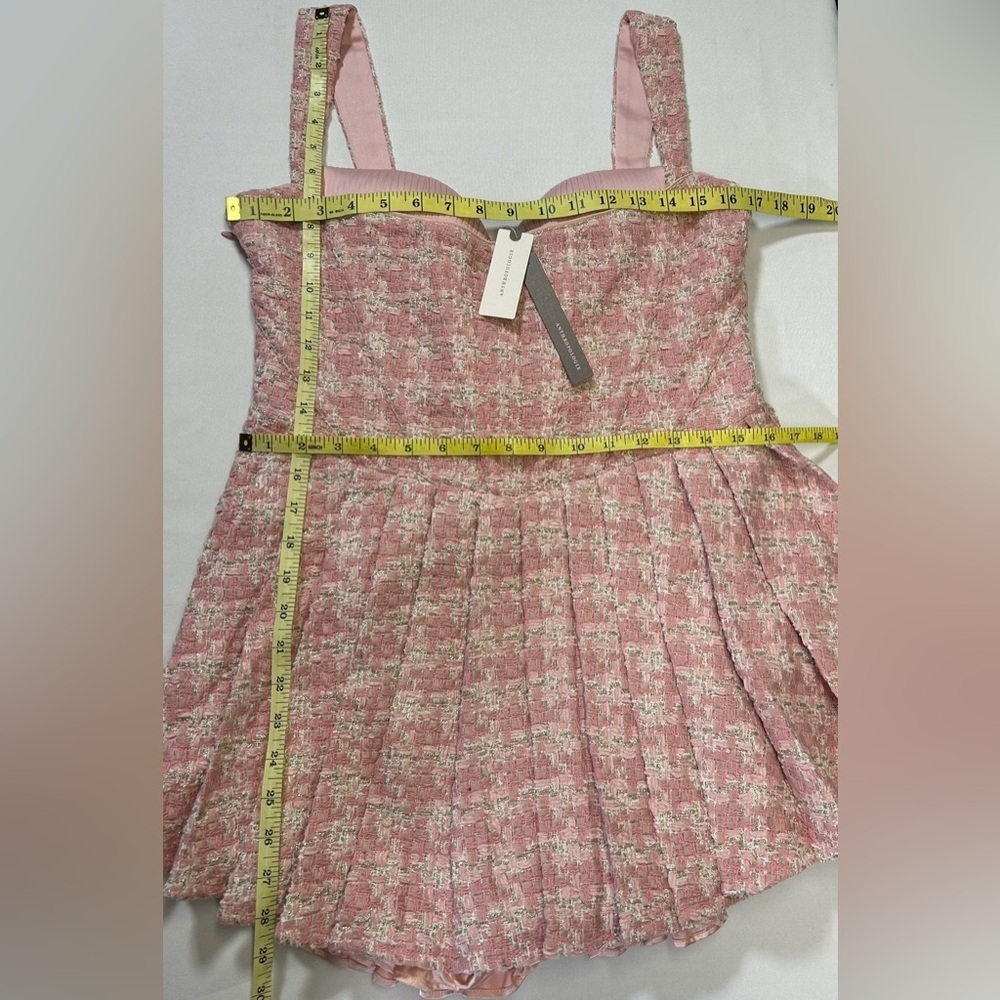 NWT Nana Jacqueline Chelsea Tweed Mini Dress - Picture 5 of 6